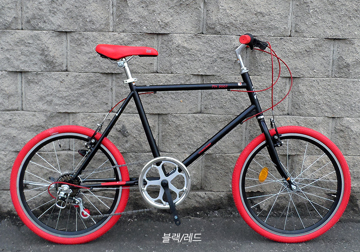 [1] 씨티크루저 MV2007 블랙/레드