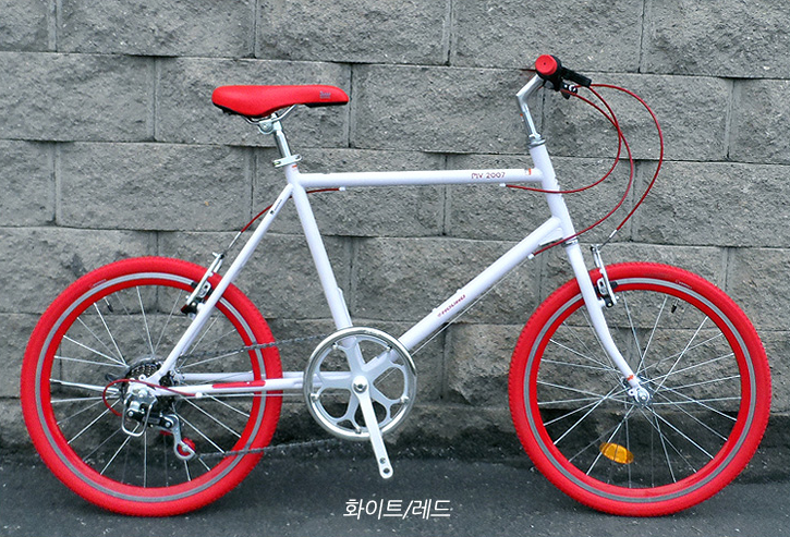 [1] 씨티크루저 MV2007 화이트/레드